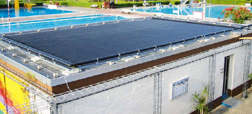 Panneaux pour chauffe piscine et spa solaire